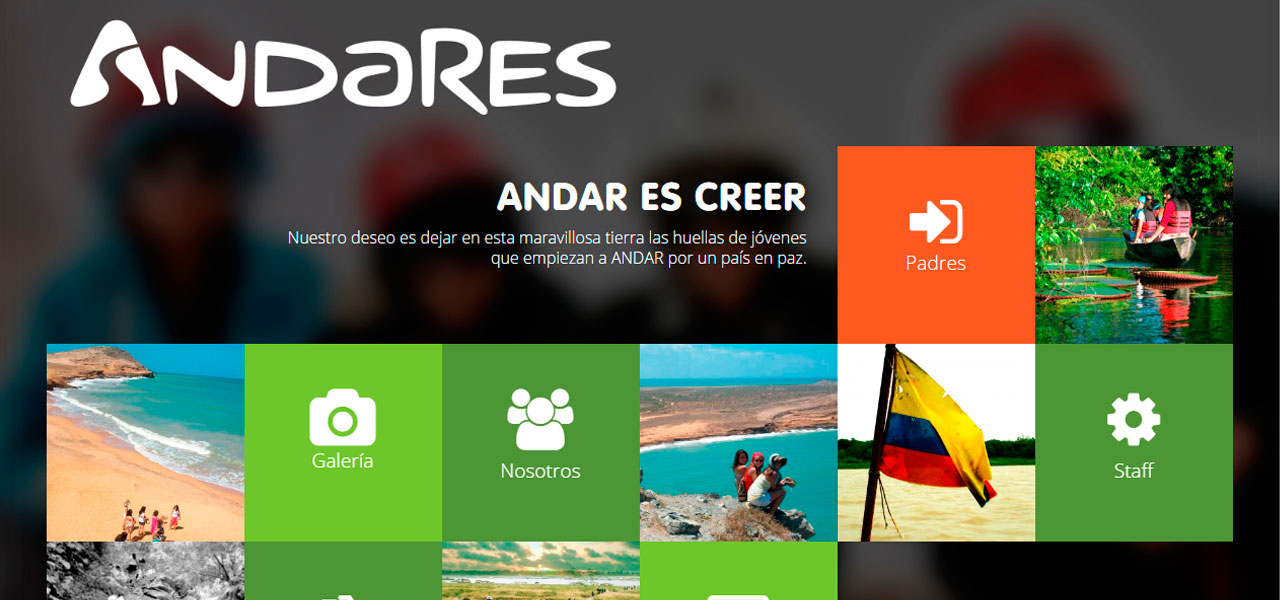 Portal web, Andares en Conceptod