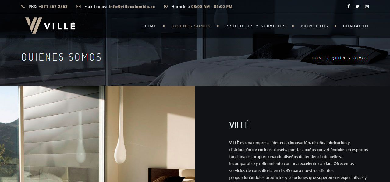 Portal web, Ville Colombia en Conceptod (imagen #48)