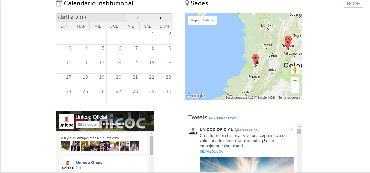 Portal web, Unicoc en Conceptod (imagen #58)