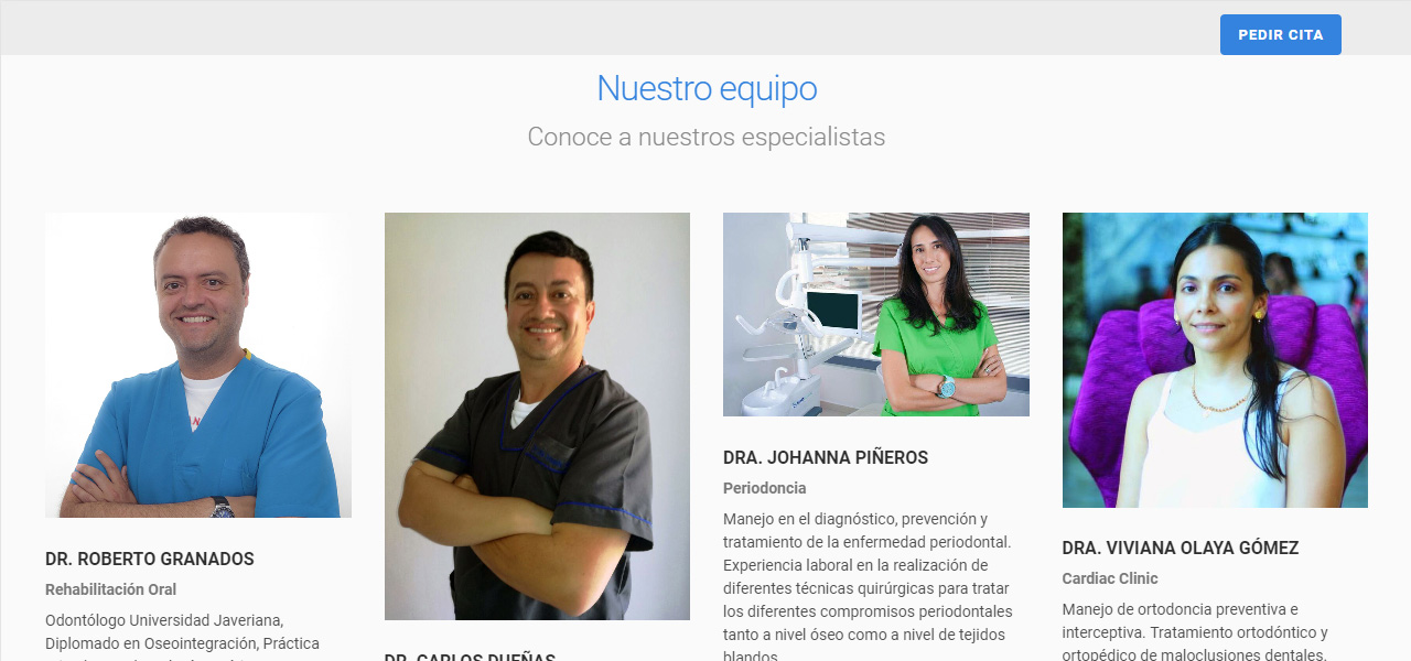 Sitio web, OdontoSalud 80 en Conceptod (imagen #1154)